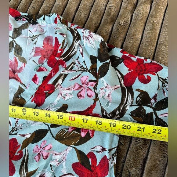 5 for $45 Zara Floral Top Blouse Shirt Size M - Picture 6 of 6